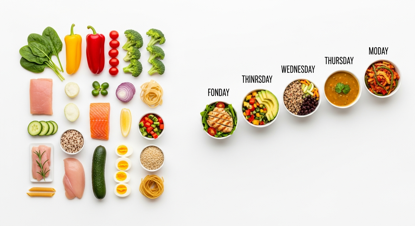 혈당 뚝! 현실적이고 맛있는 일주일 당뇨 식단표 완벽 가이드