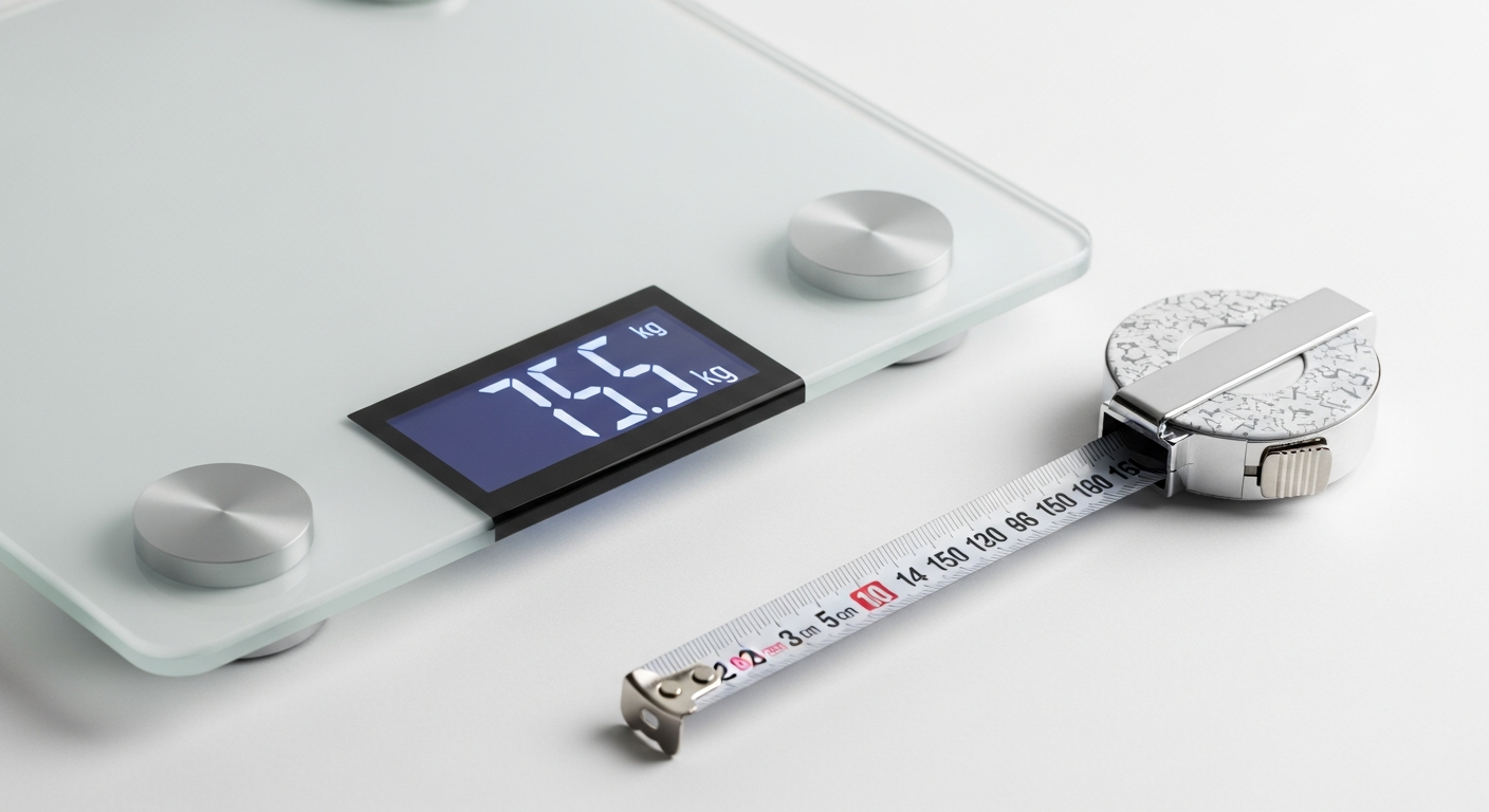 digital smart scale and measuring tape