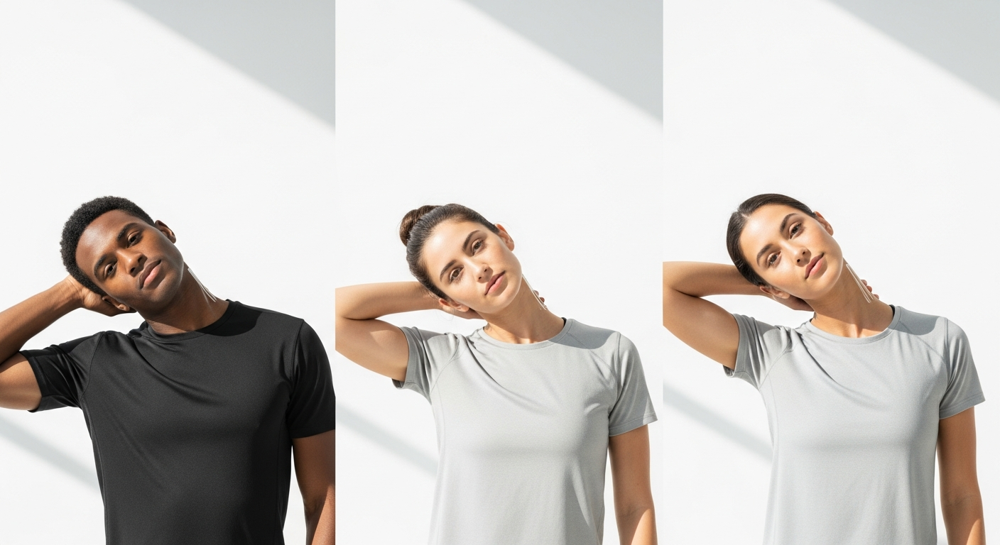 목 통증 싹! 하루 5분, 안전한 목디스크 스트레칭 방법