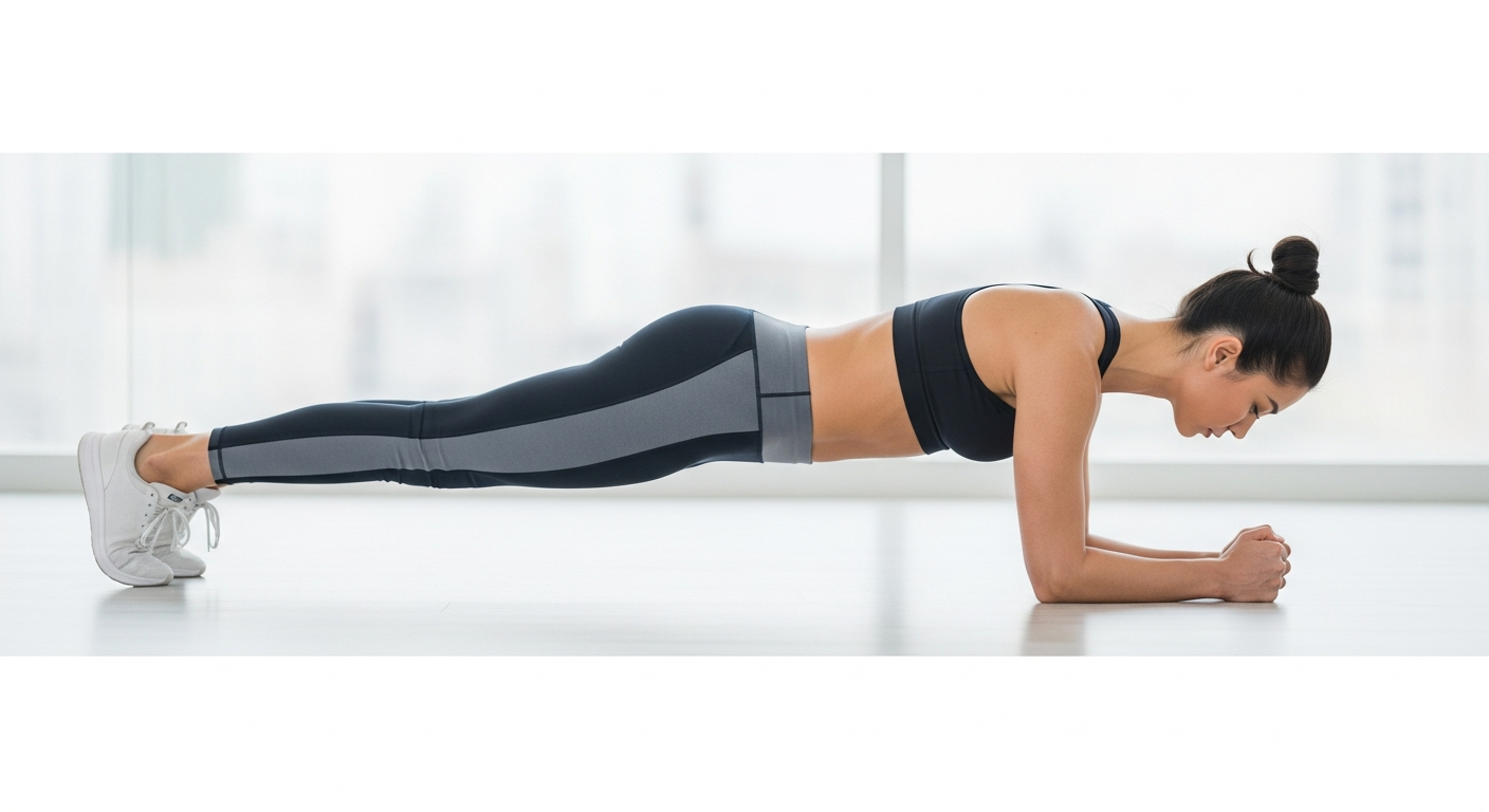 플랭크 효과 뱃살, 하루 1분으로 진짜 빠질까? (올바른 자세와 루틴)