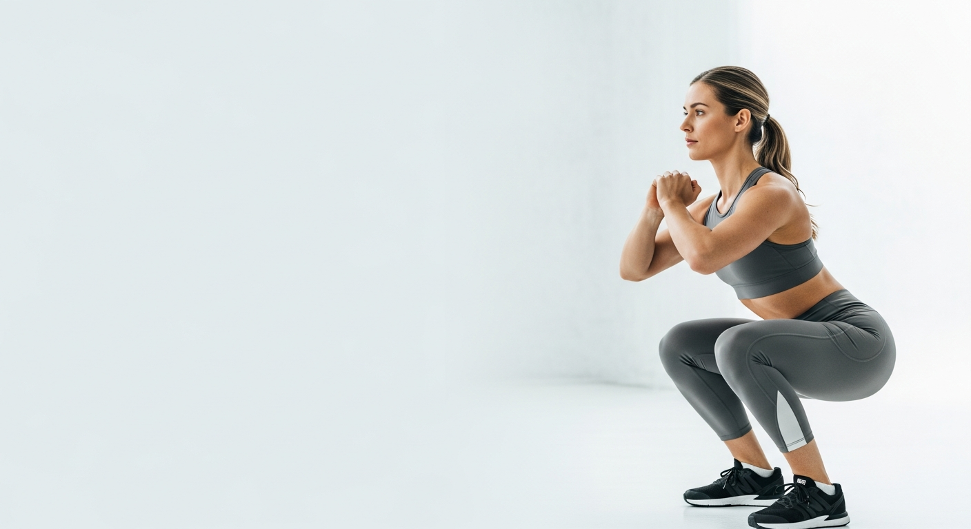 스쿼트 자세 교정 완벽 가이드: 무릎 통증 없이 제대로 하는 법
