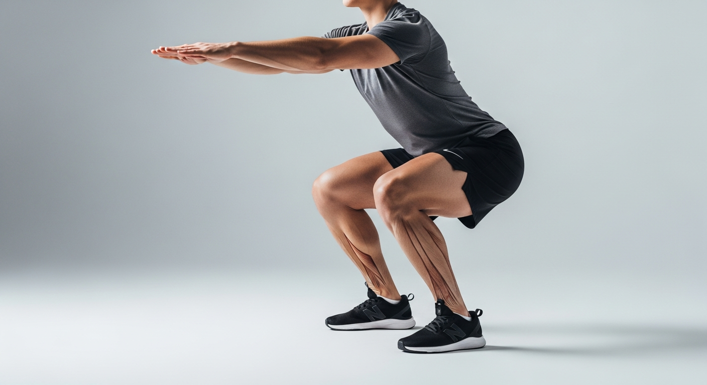 스쿼트 자세로 버티기 완벽 가이드: 하체 강화의 비밀