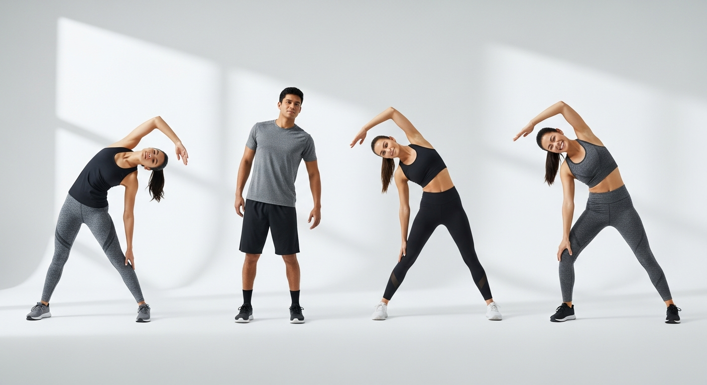 💡 운동 효과 뚝 떨어지는 스트레칭 방법으로 잘못된 것은?