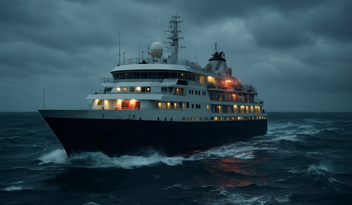 MV Hondius expedition cruise ship Antarctica 2026 모습